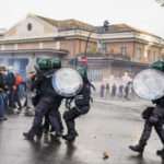 В Риме митинг в поддержку Палестины разгоняли водометами