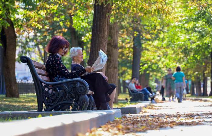 Суперлетняя погода сохраняется в европейской части страны